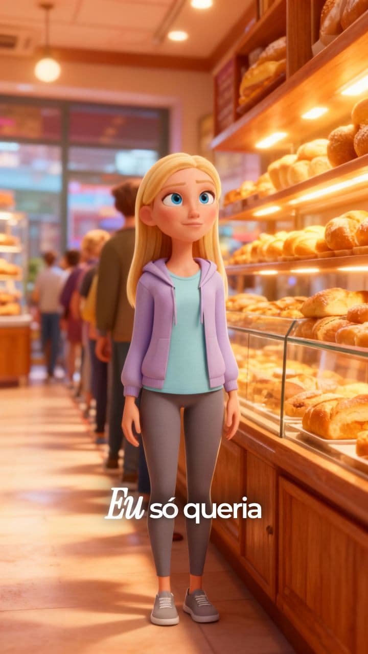 Invisível pra fugir da fila? Talvez 👀🥐