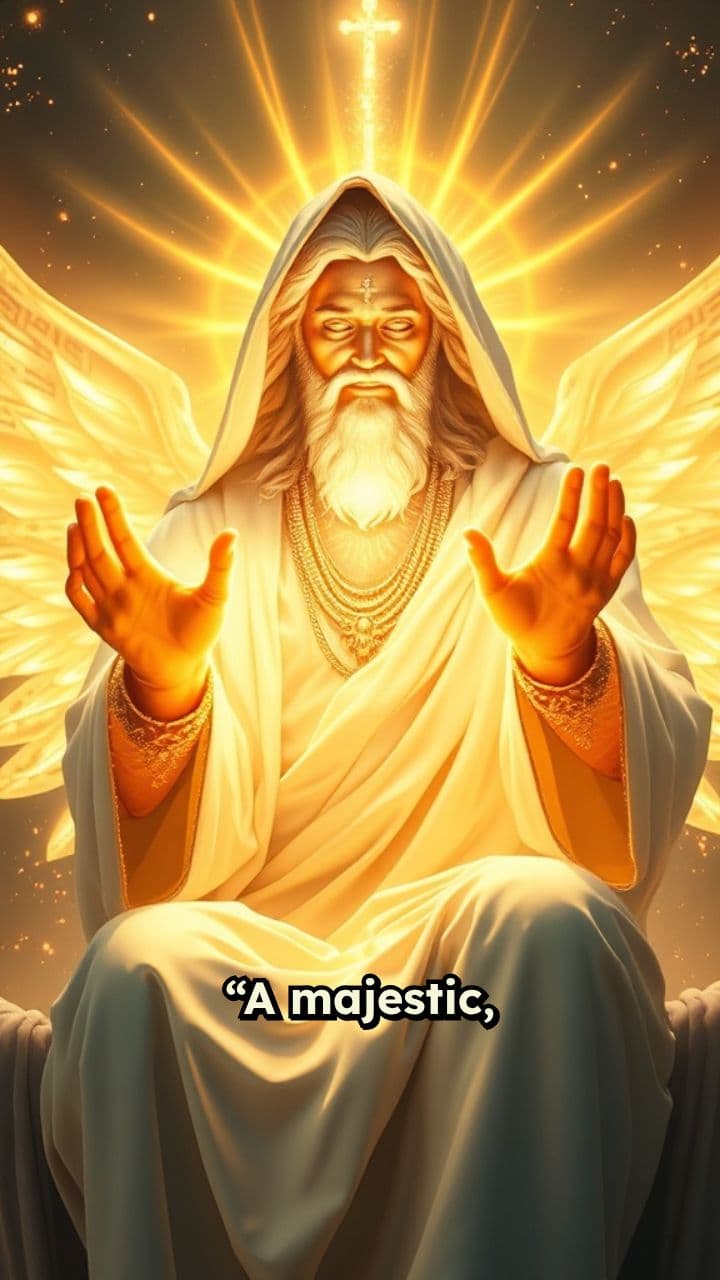 Divine Majesty in Radiant Light