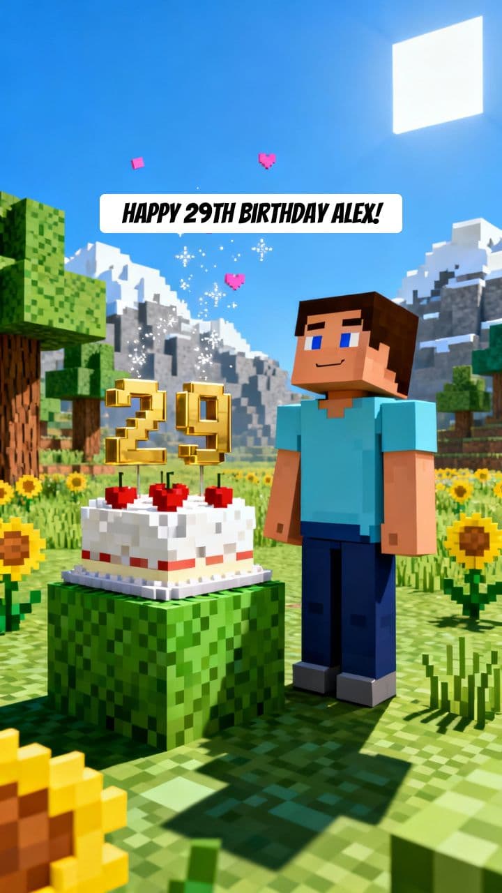 Steve's Magical Birthday Surprise for Alex