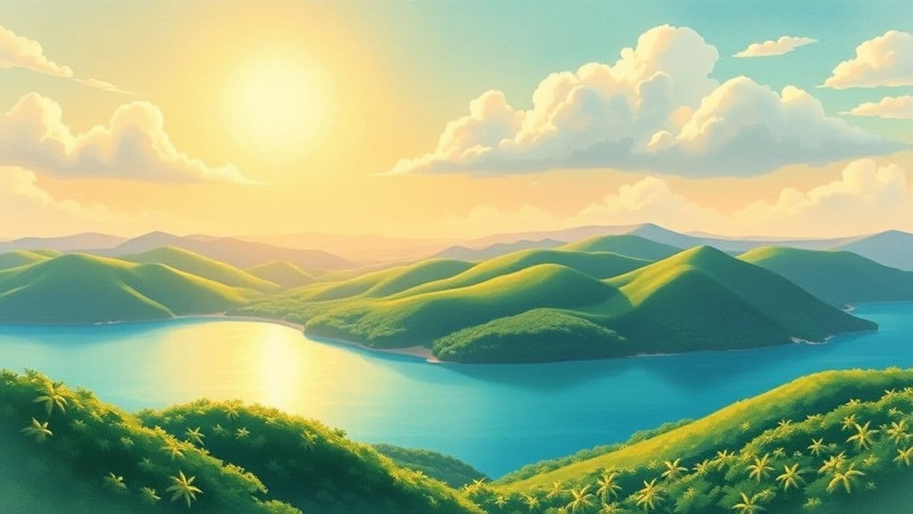 Sunset Tides, Island Dreams