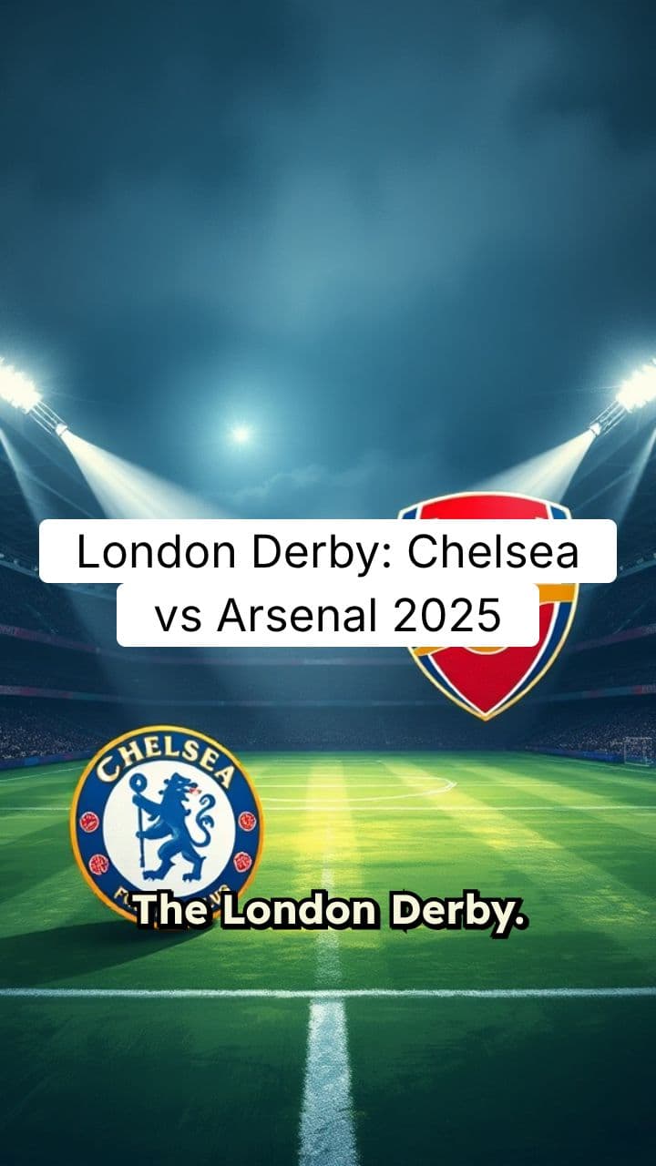 Chelsea vs Arsenal 2025: Tactical Analysis