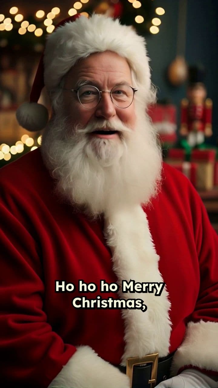 Santa's Thanks for Christmas Kindness