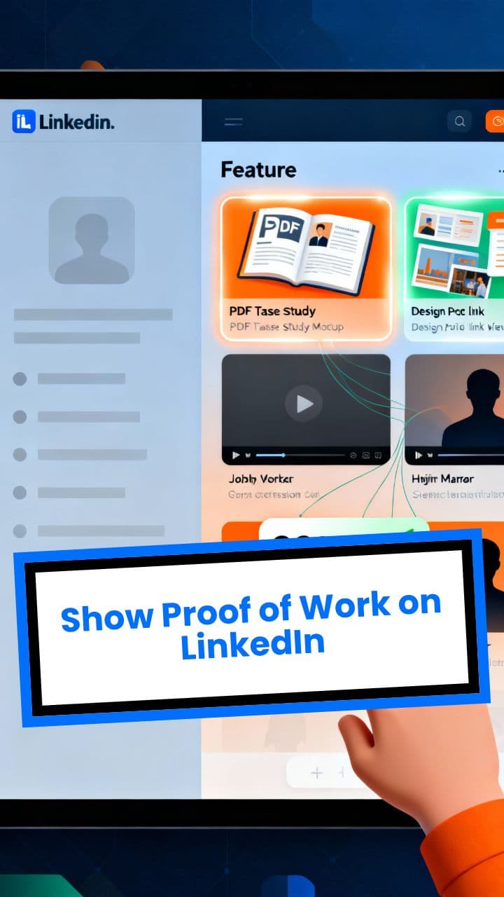Show Proof of Work on LinkedIn