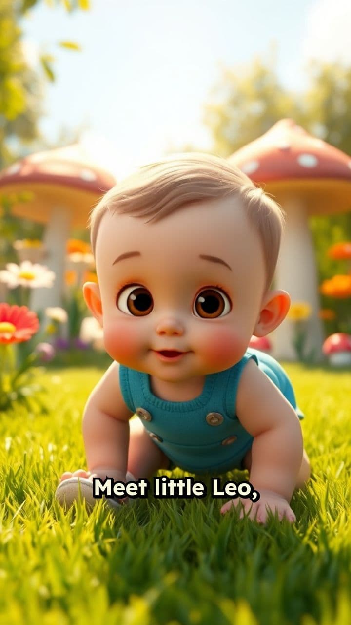 Baby Leo's Garden Adventure