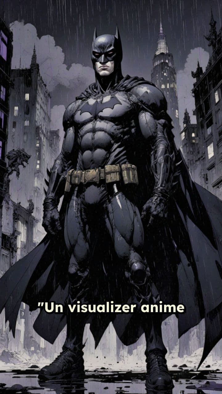 Gothic Anime Batman Visualizer