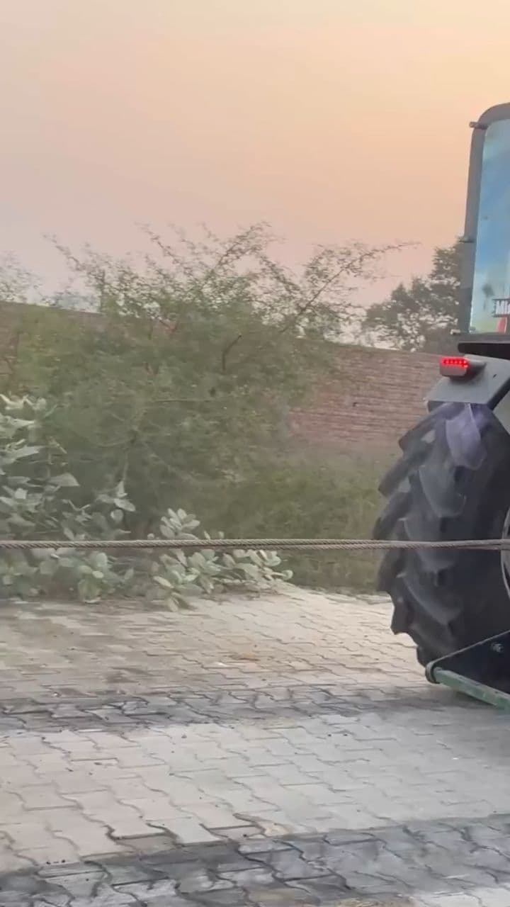 ट्रैक्टर टेस्टिंग की तैयारी