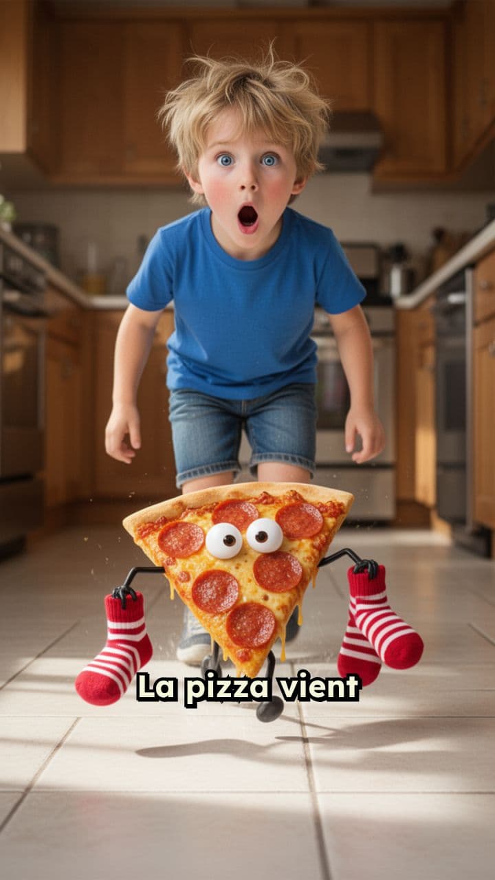 Brainrot Kids - La Pizza Voleuse