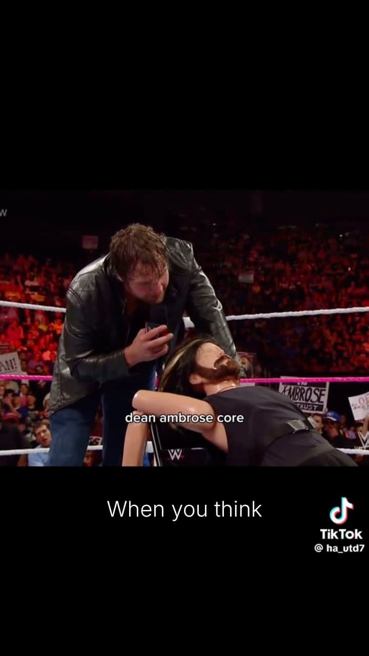 Dean Ambrose vs Seth Rollins Chaos