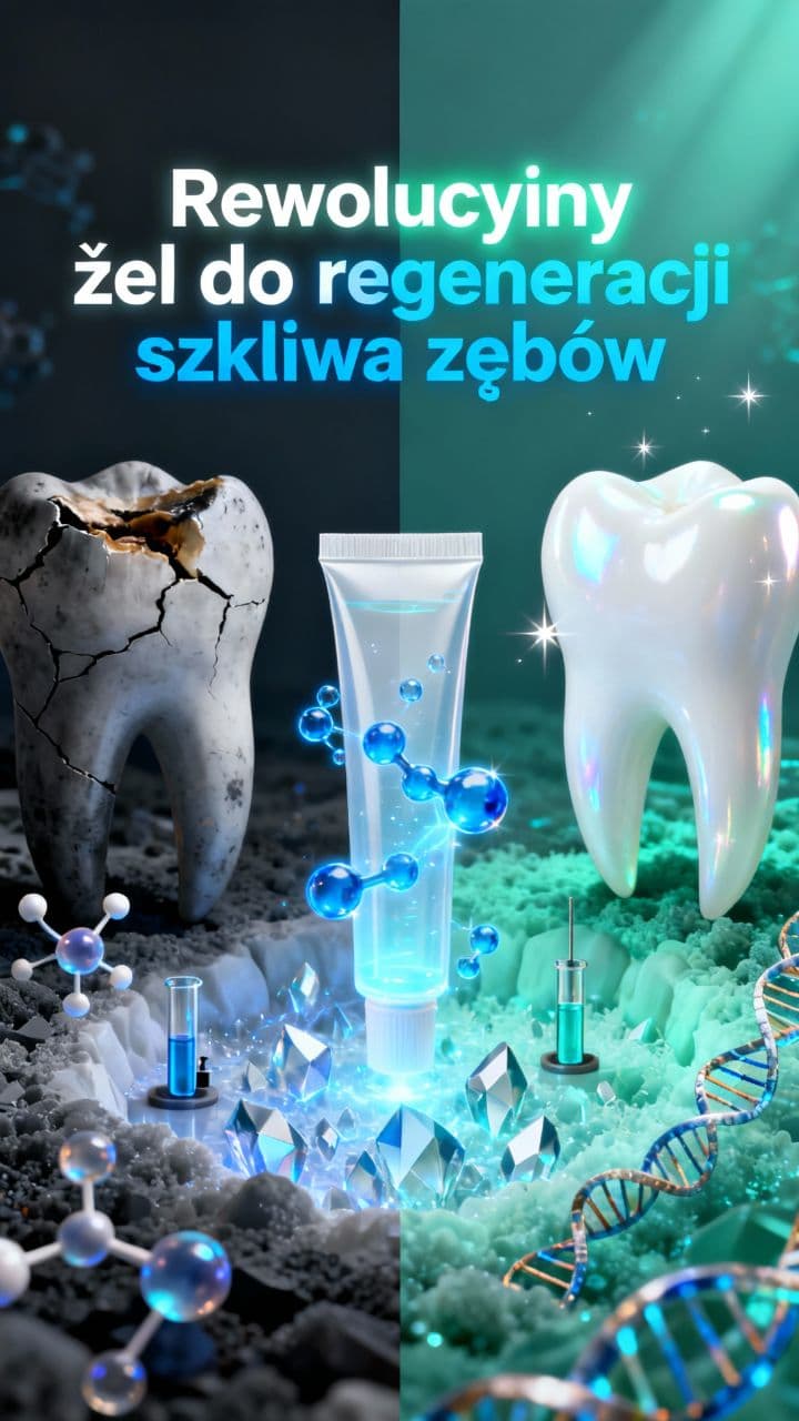 Rewolucyjny żel do regeneracji szkliwa zębów