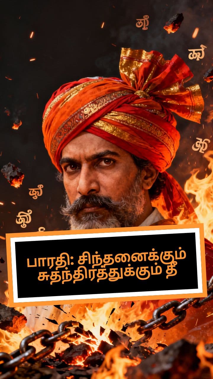 பாரதி: சிந்தனைக்கும் சுதந்திரத்துக்கும் தீ