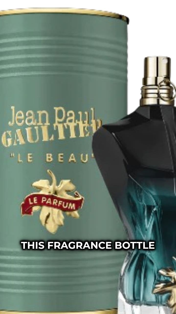 Torso-Shaped Fragrance Bottle Illusion