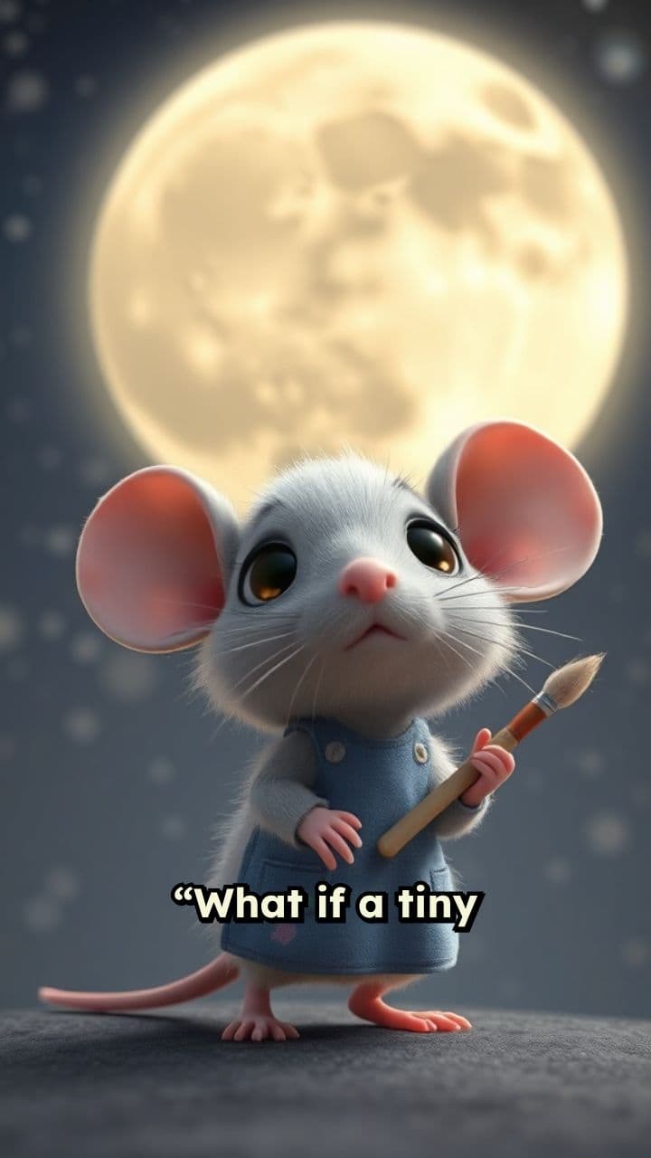 The Mouse Who Painted the Moon