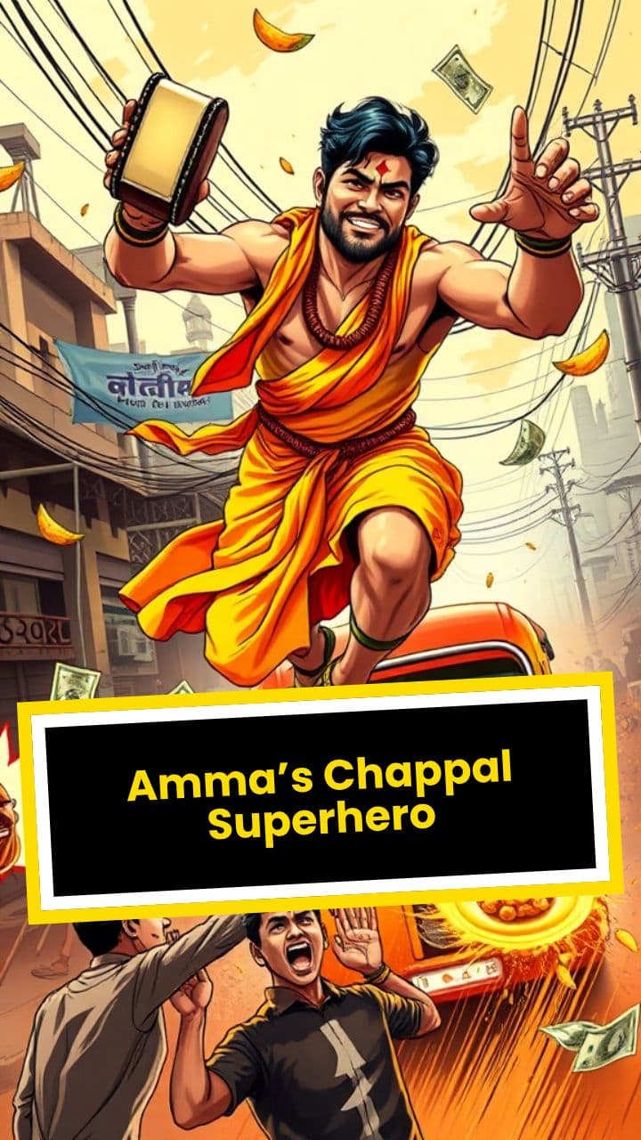 Amma’s Chappal Superhero