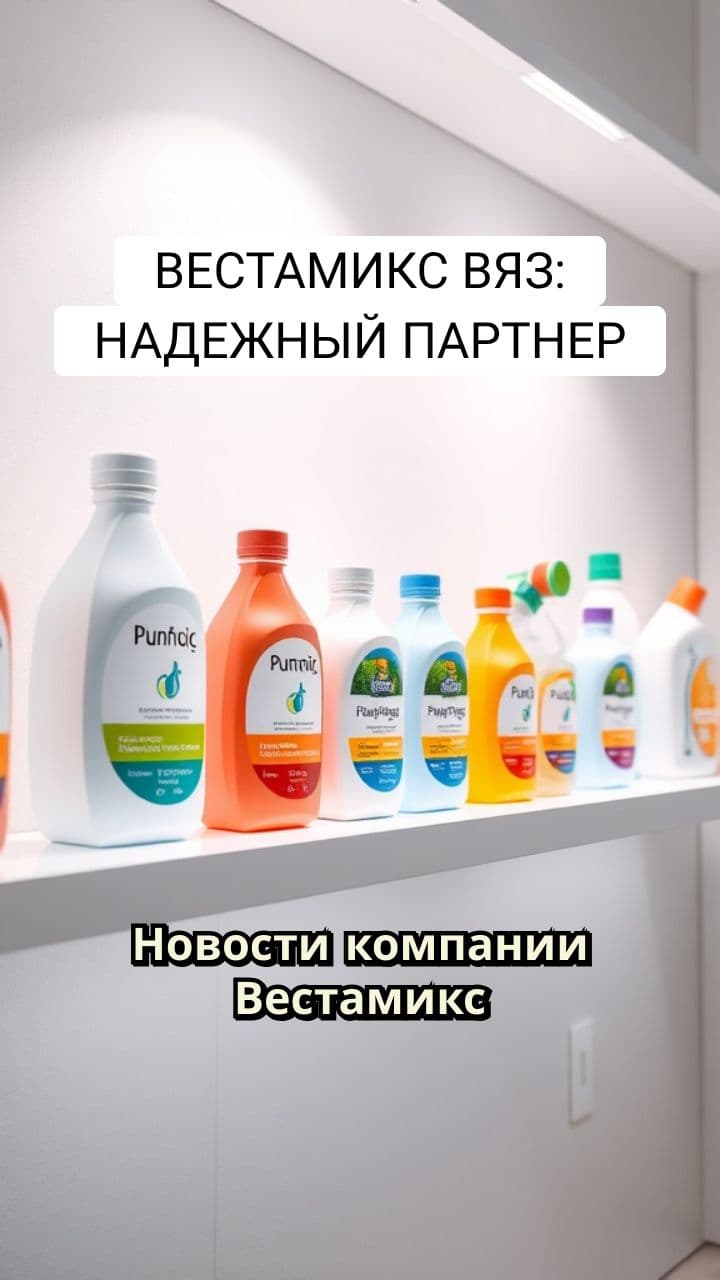 Фирма Вестамикс Вяз: Ваш надежный партнер в мире бытовой химии