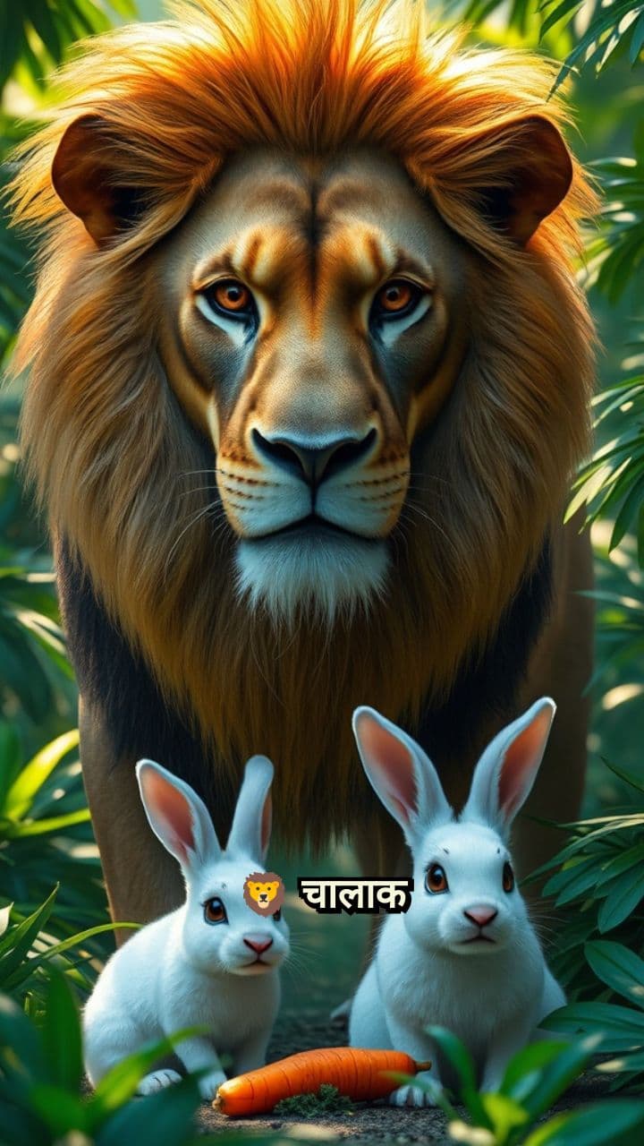 चालाक खरगोश की बुद्धिमानी