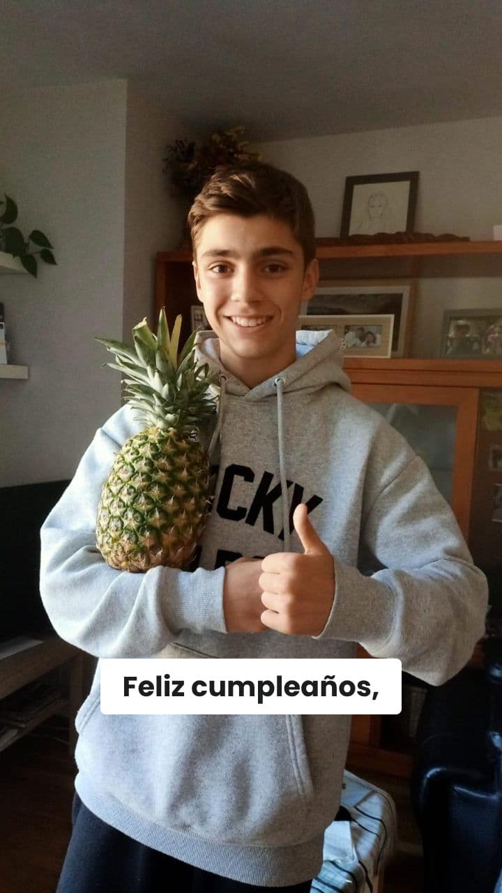 Feliz Cumpleaños, Campeón de Piña