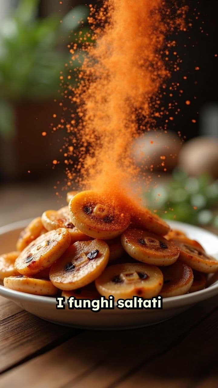 Funghi saltati: spezie per un sapore esplosivo