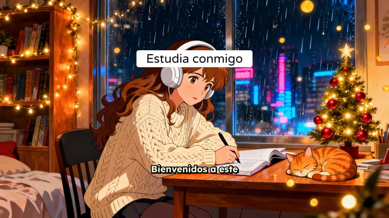 Noche de Estudio Navideña Lo-fi