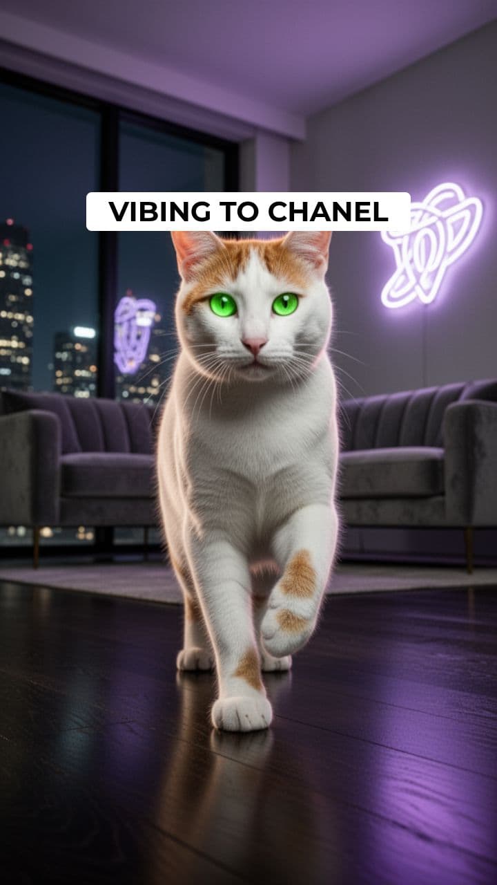 The Dancing Cat - Chanel by Tyla