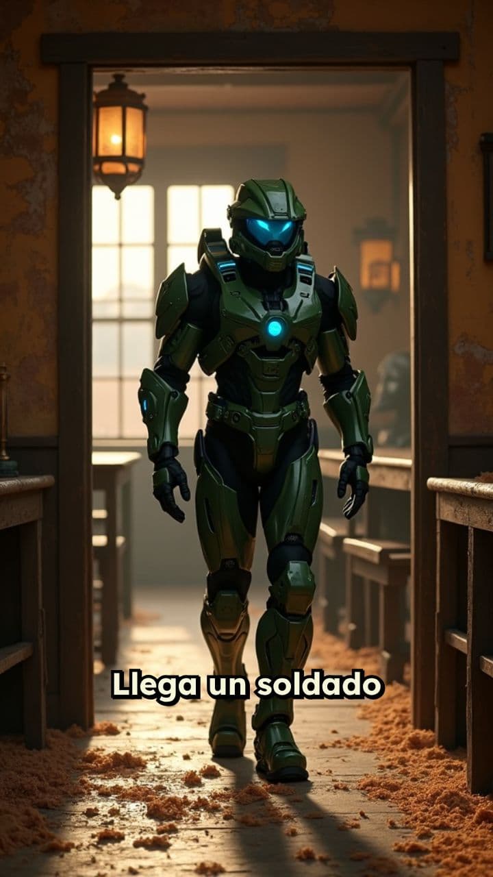 El soldado del futuro en el viejo oeste