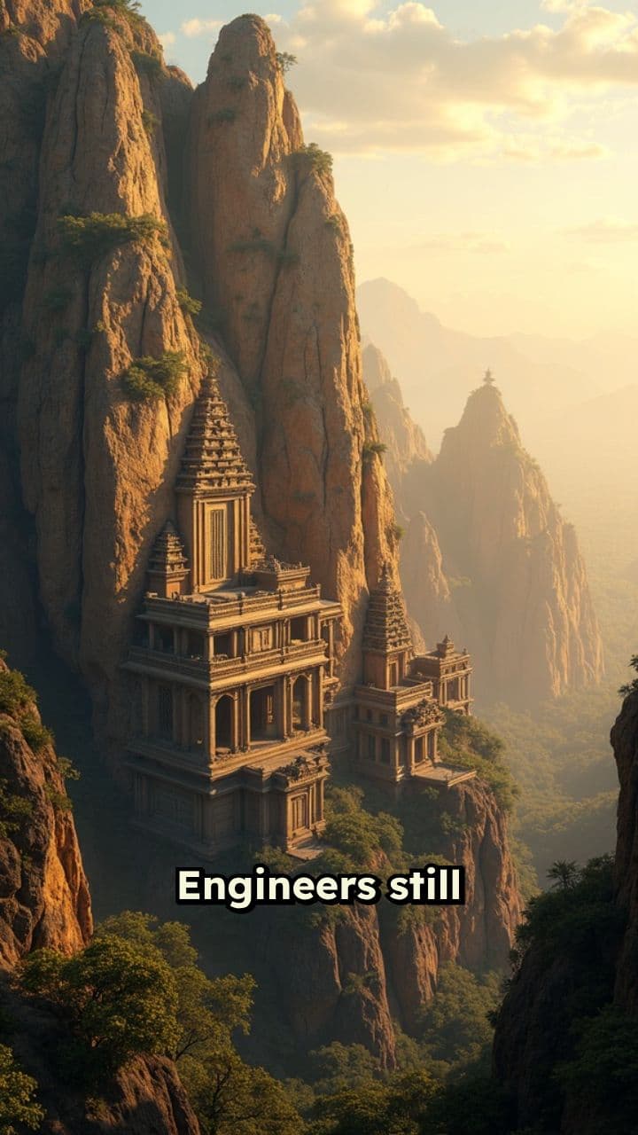 Ancient Temples Carved from One Rock