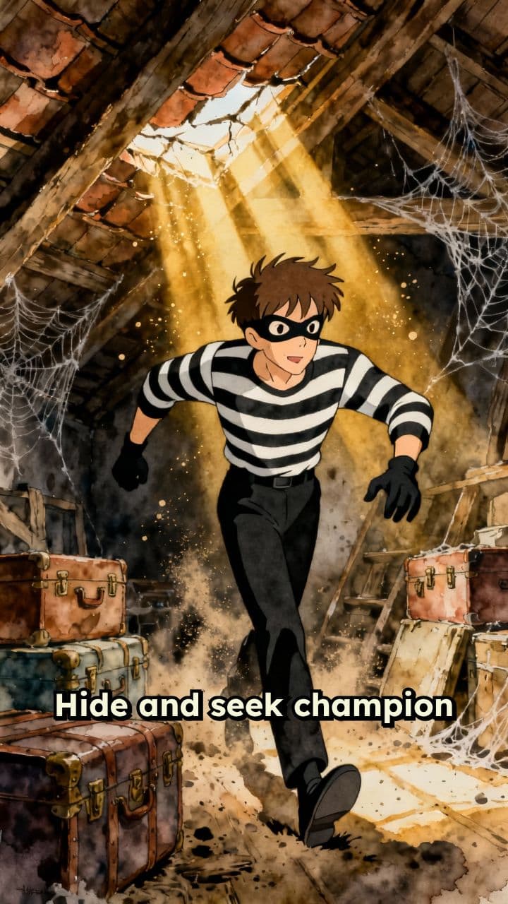 Attic Hideout Meets SWAT Briefing