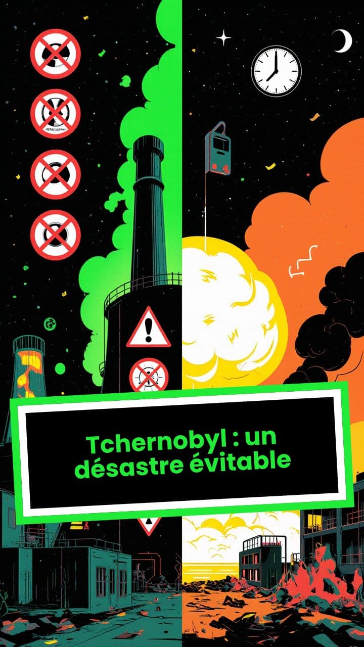 Tchernobyl : un désastre évitable