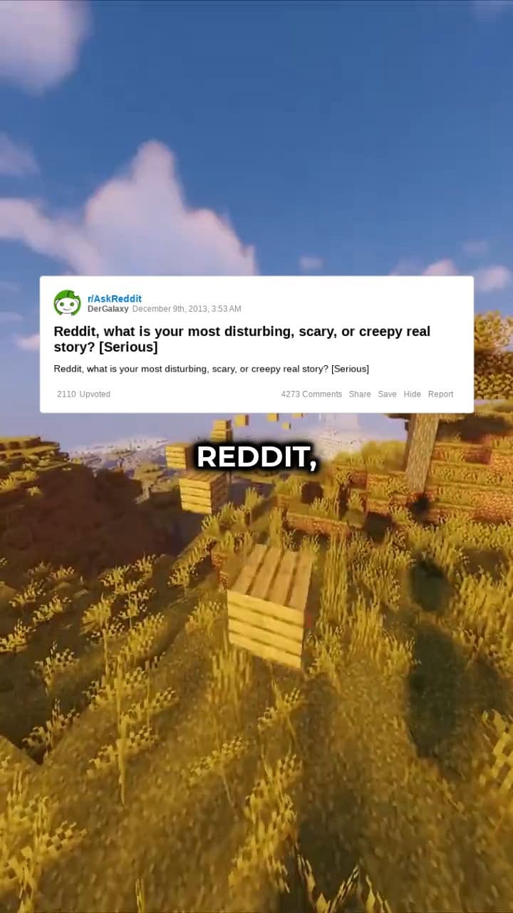 Creepy Real-Life Stories from Reddit