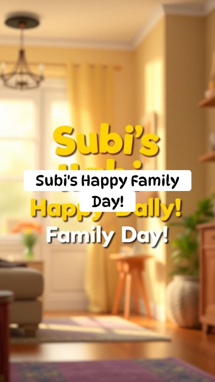 Subi's Happy Family Day!