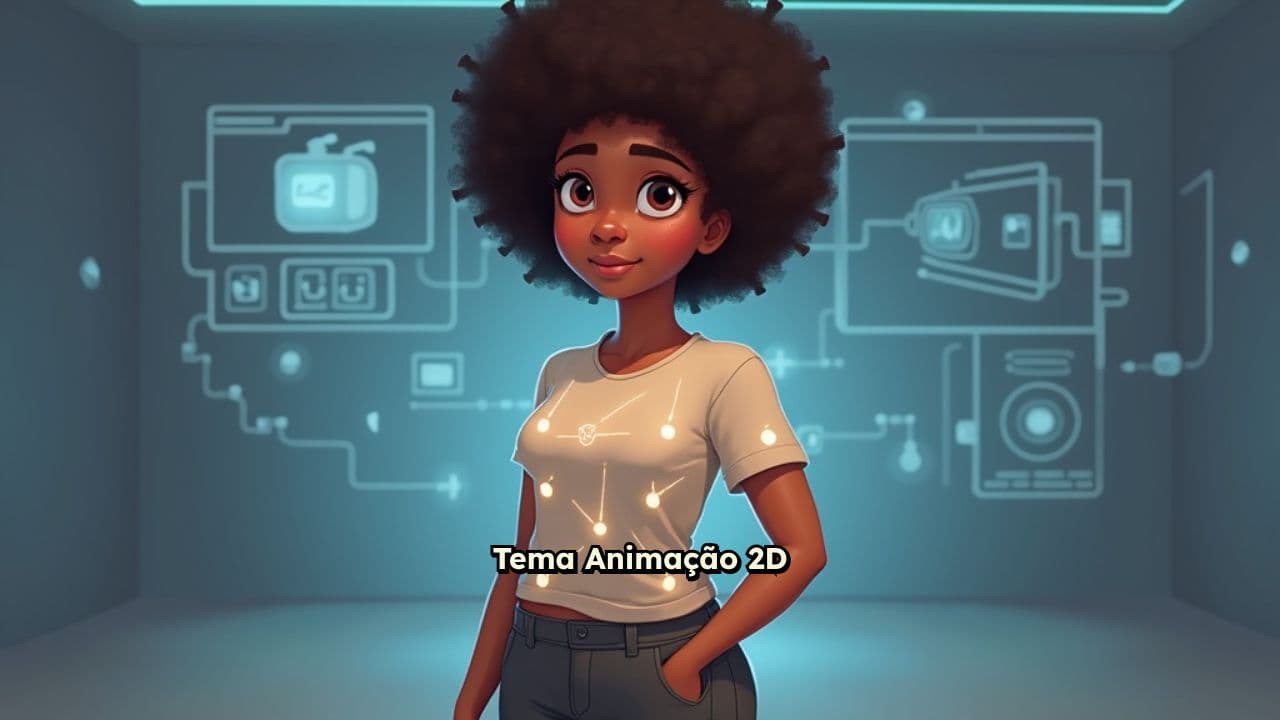 Animação 2D: Encontro na Praça