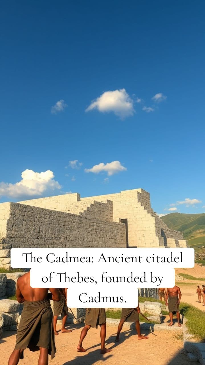 Ancient Thebes: Cadmea and Thebes' Rise