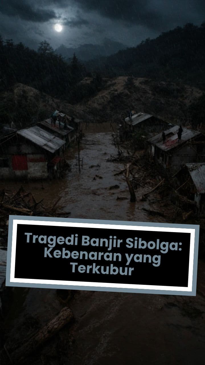 Tragedi Banjir Sibolga: Kebenaran yang Terkubur