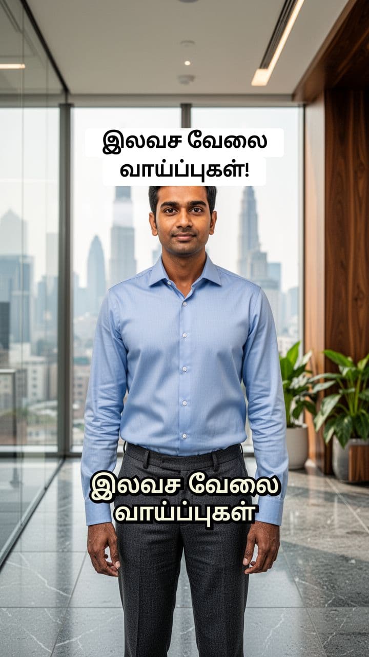 Tamil Job Opportunities Social Media Video