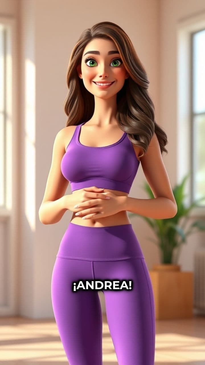 Invitación de Pilates para Andrea