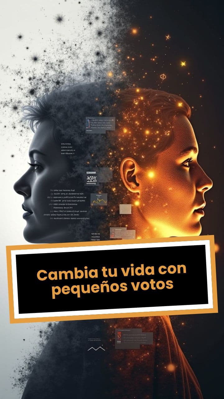 Cambia tu vida con pequeños votos