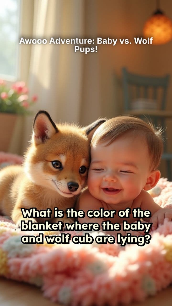 Awooo Adventure: Baby vs. Wolf Pups!