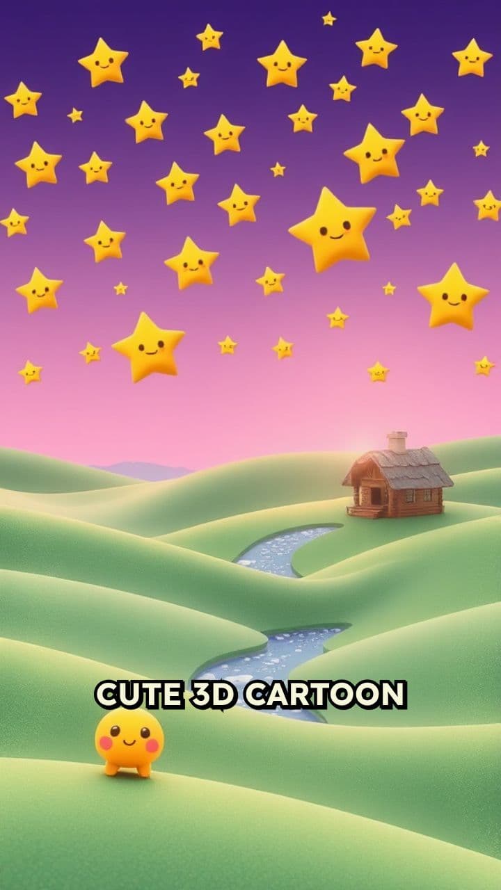 Cheerful Cartoon Nursery Intro Scene