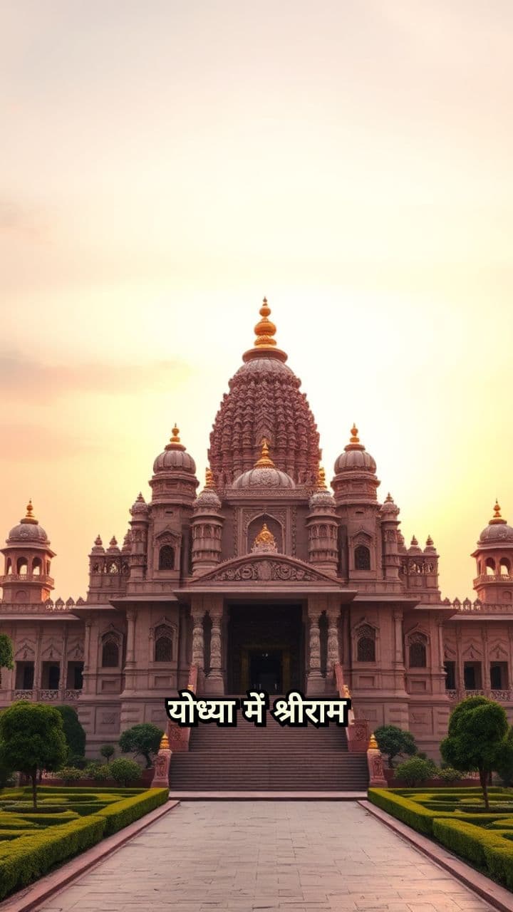 राम मंदिर का उद्घाटन