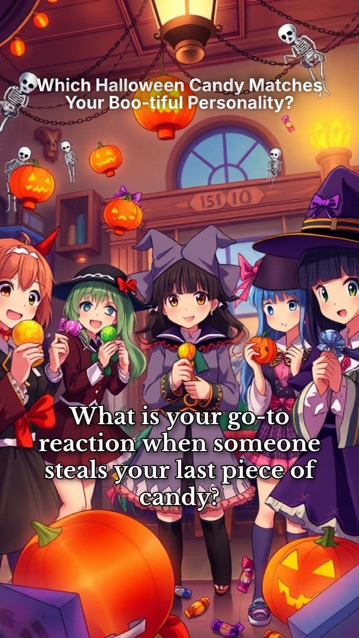 Which Halloween Candy Matches Your Boo-tiful Personality?