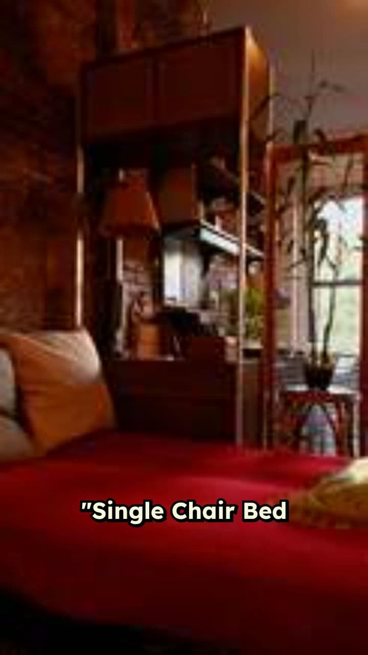 Fold-Out Jumbo Cord Chair Bed