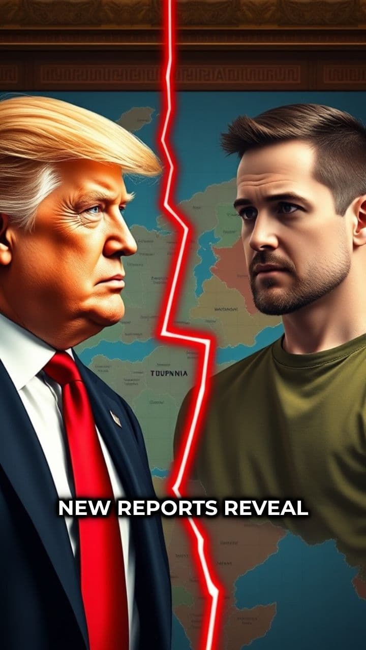 Trump and Zelensky Clash Over Peace Deal (duplicated)