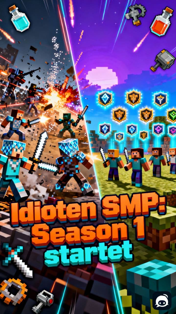 Idioten SMP: Season 1 startet