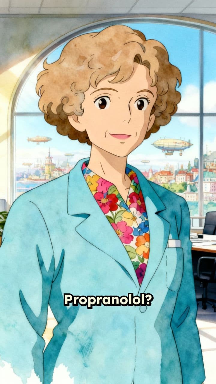 Propranolol: Body-Calmer, Not Thought-Calmer!