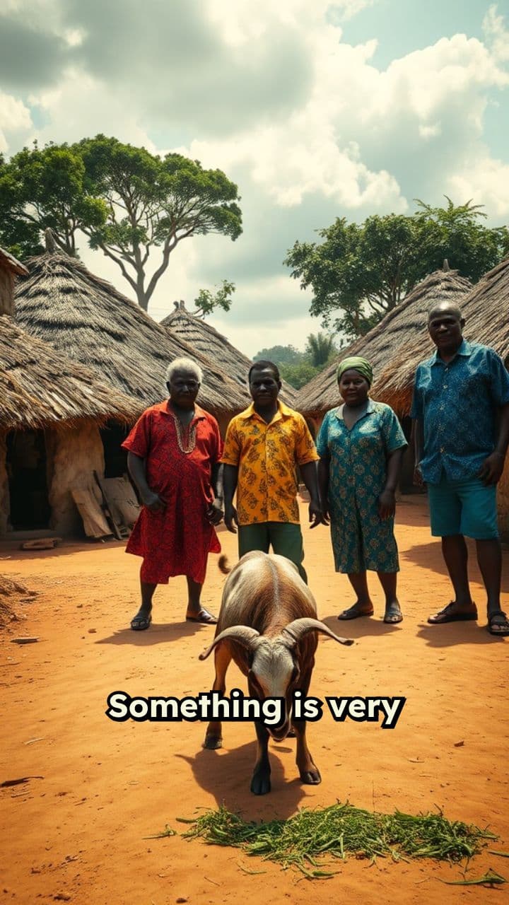 Ghanaian Village Comedy: The Goat Witness