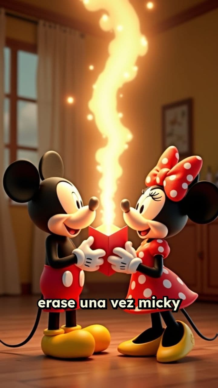 El destello mágico de Mickey y Minnie