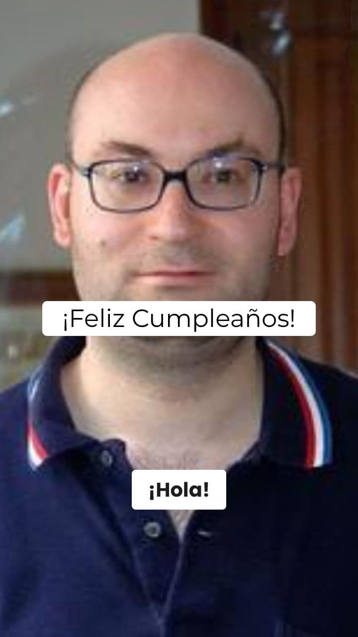 Video de Feliz Cumpleaños Personalizado