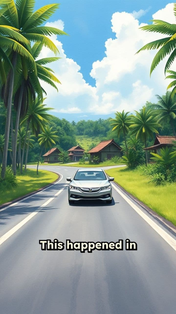 Encounter on a Dark Road