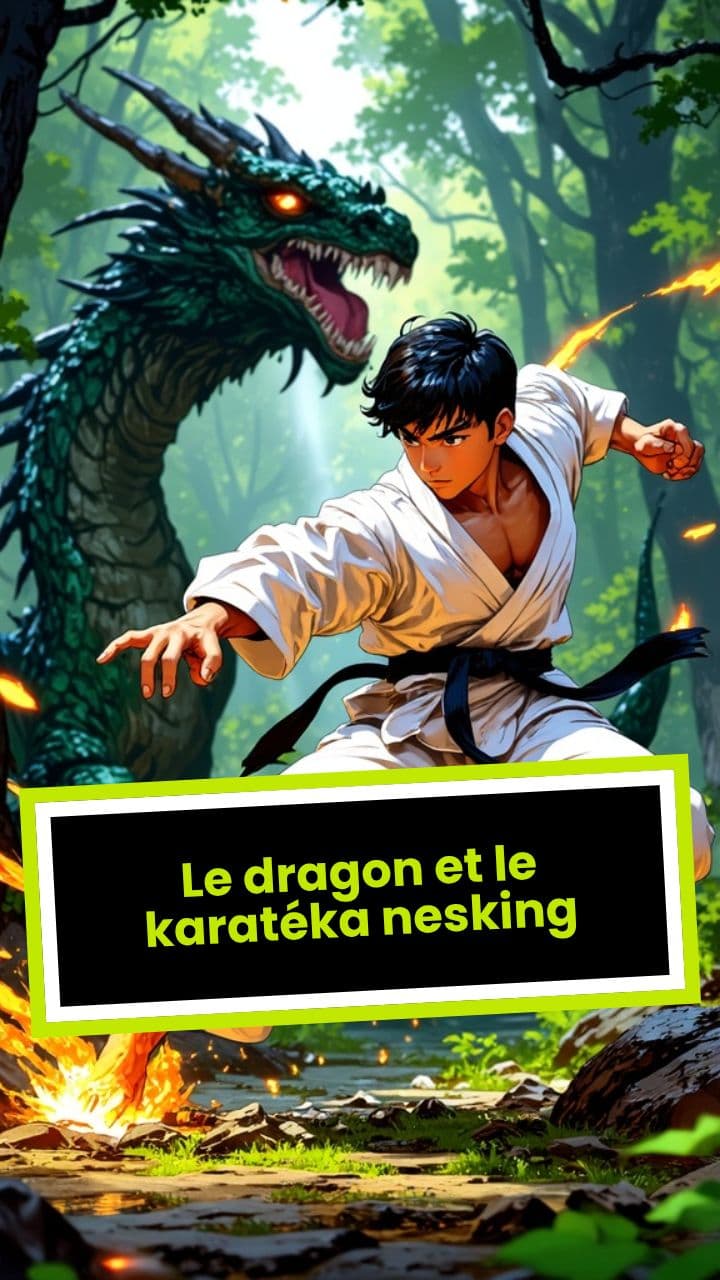 Le dragon et le karatéka nesking