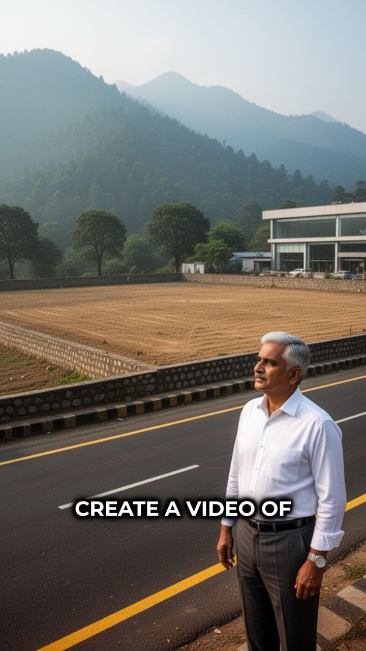 Commercial Plot for Sale on Mussoorie Road