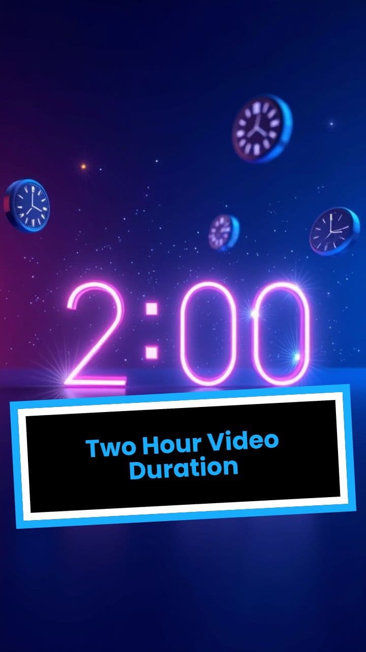 Two Hour Video Duration